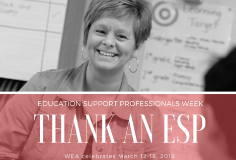Education Support Professionals Week Red