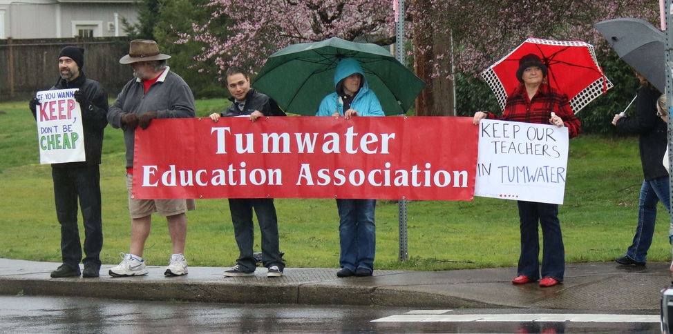 Tumwater EA sign