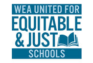 WEA United for Equitable and Just Schools_list image logo
